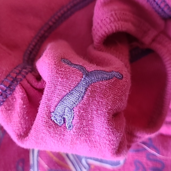 Puma pink hooded zip up top - Picture 5 of 5